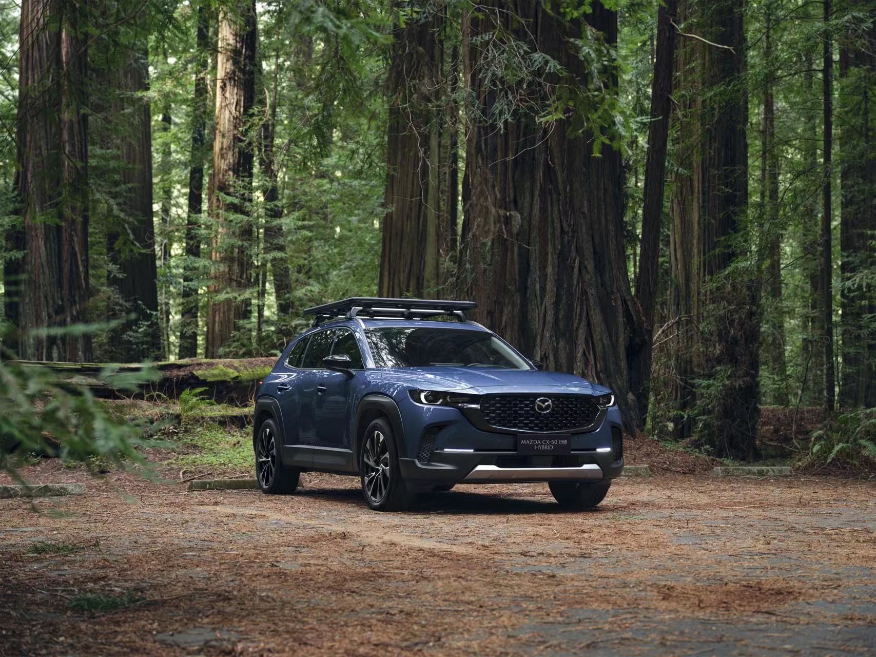 搭载四驱系统，MAZDA CX-50行也HEV下线