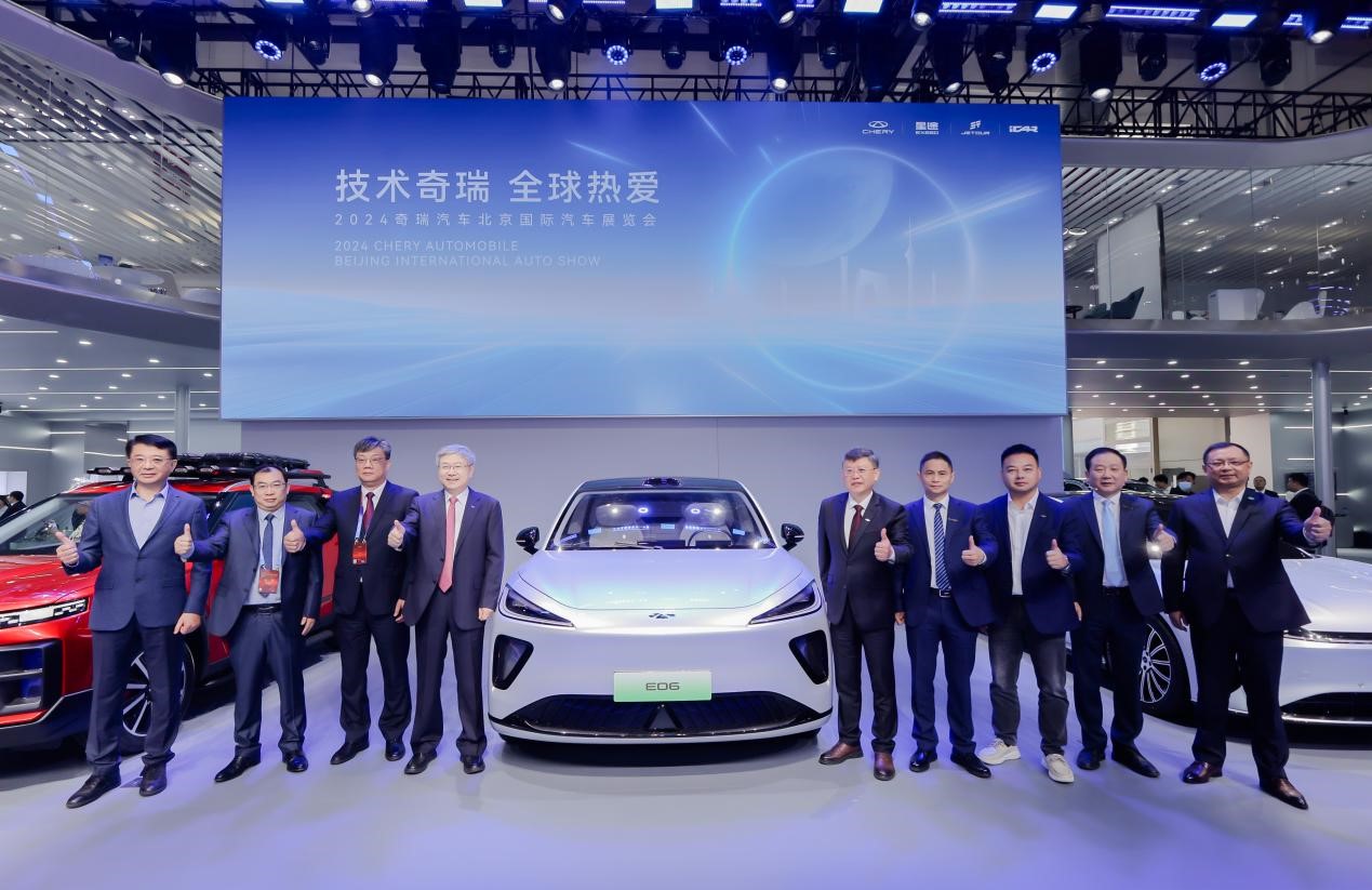 新能源+燃油双擎领动 奇瑞四大品牌25款重磅车型燃擎登陆北京车展 
