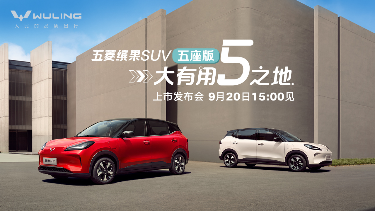 五菱缤果SUV 五座版，大有用5之地