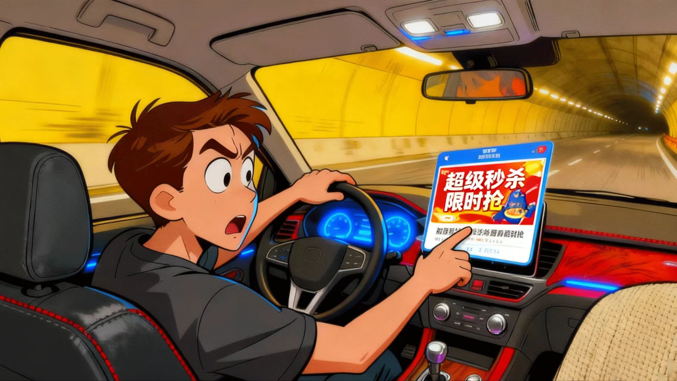 当弹窗广告，盯上你的车机