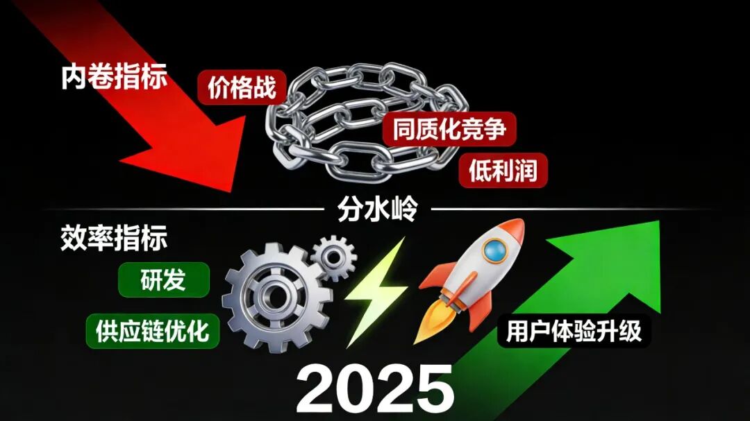 2025车市分水岭：淘汰内卷，狂卷效率