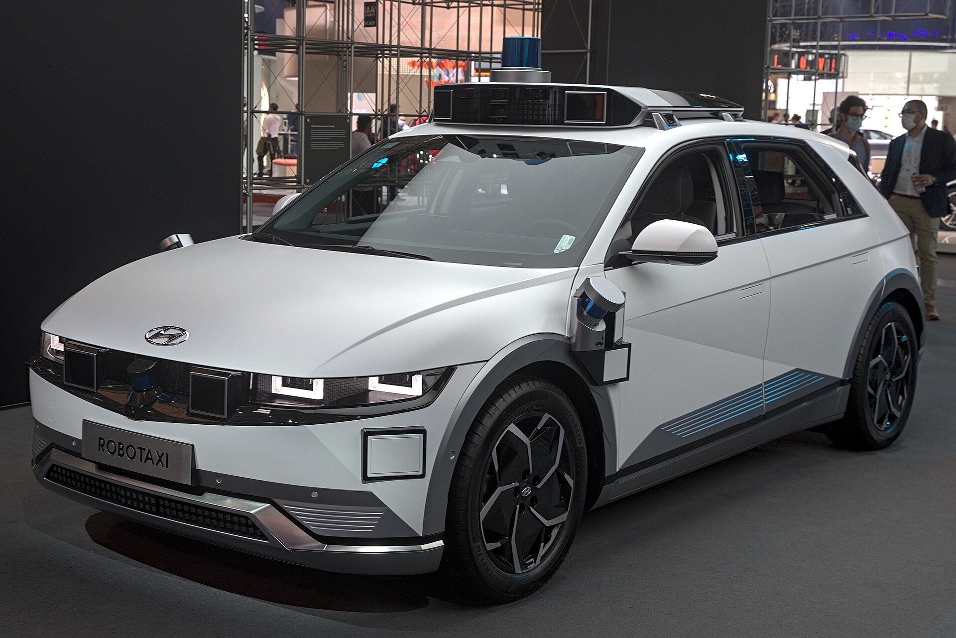 IONIQ 5 Robotaxi展会现场