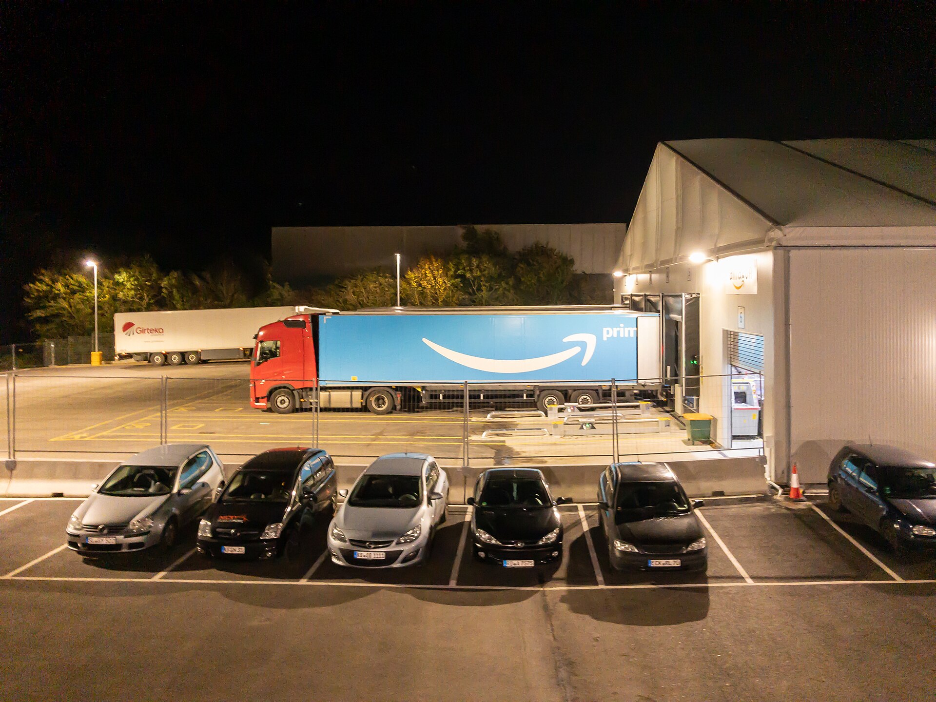 德国 Borgstedt 的 Amazon 物流园区