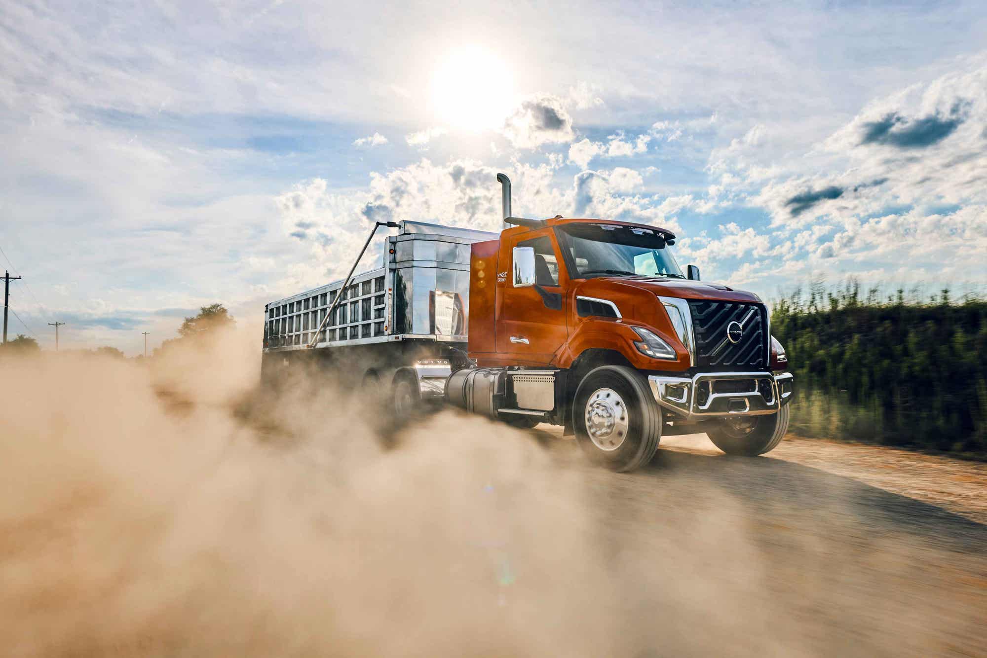 Volvo VNX要从2%—3%份额往上走，北美重型工程车成为新战场